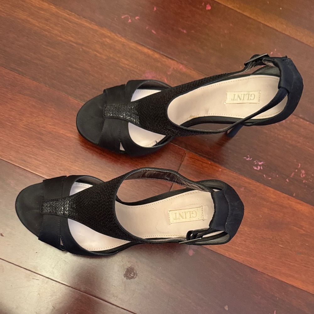 GLINT Black Women's Heels Size 8